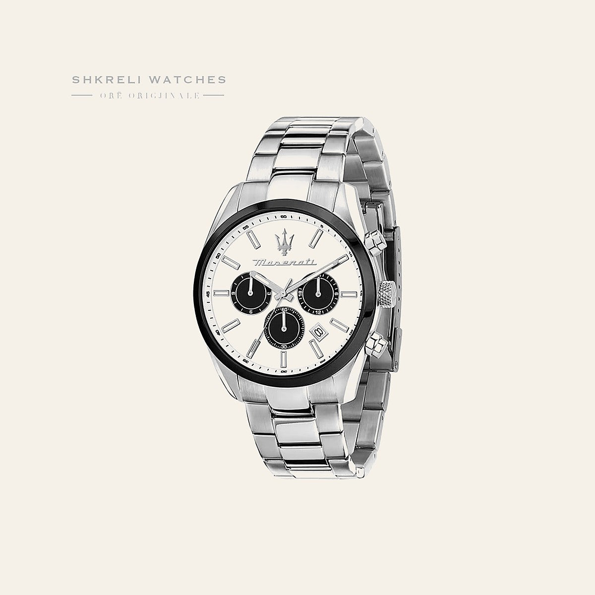 Maserati Klasike — Gri — Maserati | Shkreli Watches