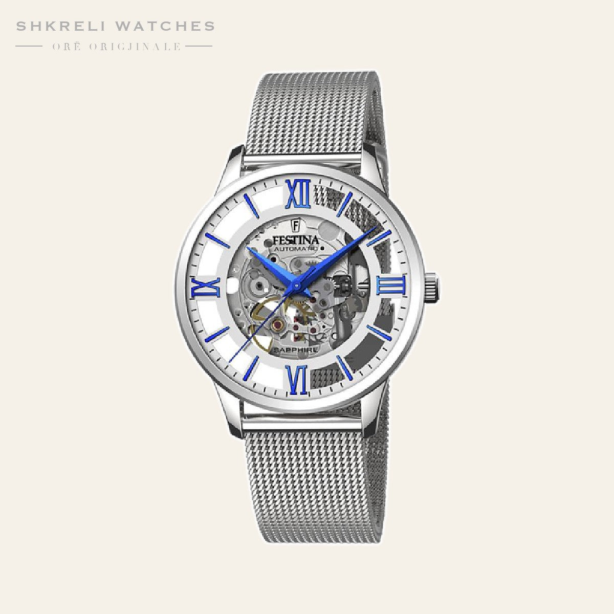 Festina Klasike — Gri — pamja 3 | Shkreli Watches