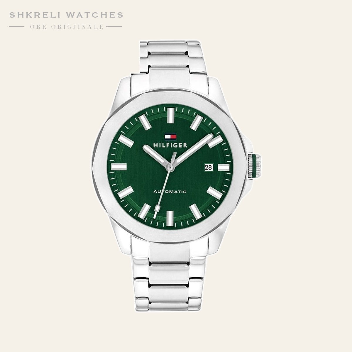 Tommy Hilfiger Klasike për Meshkuj — Jeshile e errët — Tommy Hilfiger | Shkreli Watches