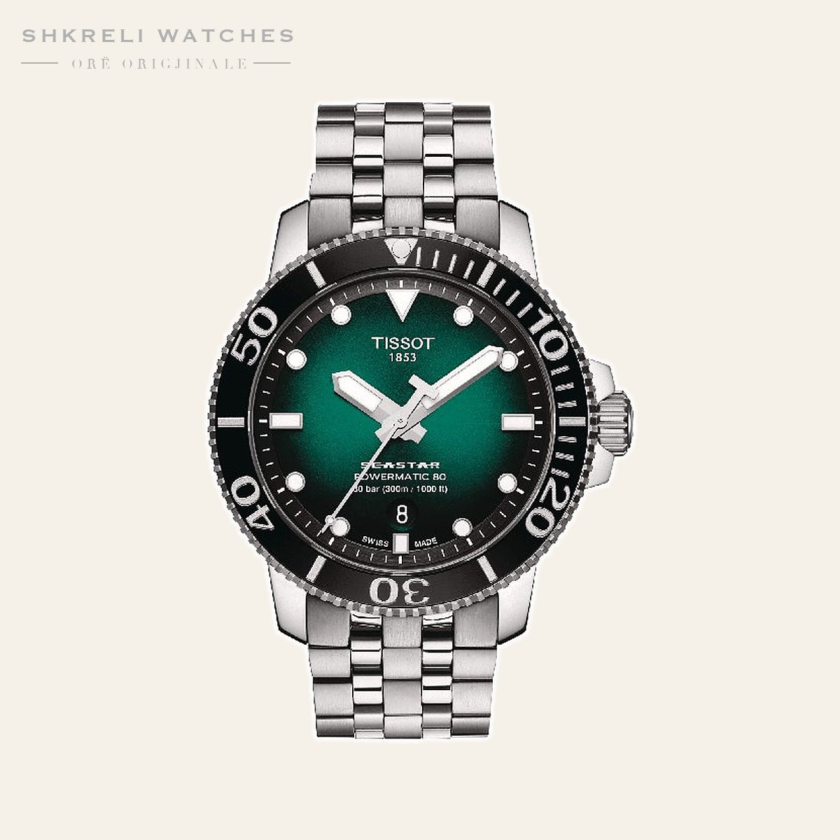Tissot Powermatic 80 — pamja 2 | Shkreli Watches
