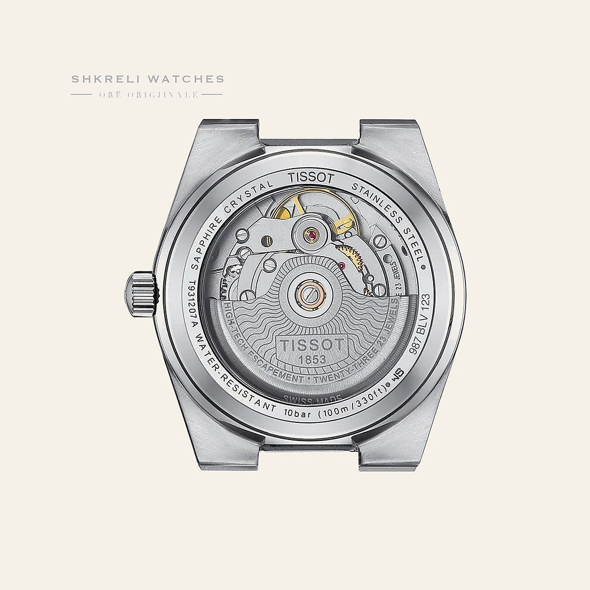 Tissot PRX Gold Bezel 35mm — pamja 2 | Shkreli Watches