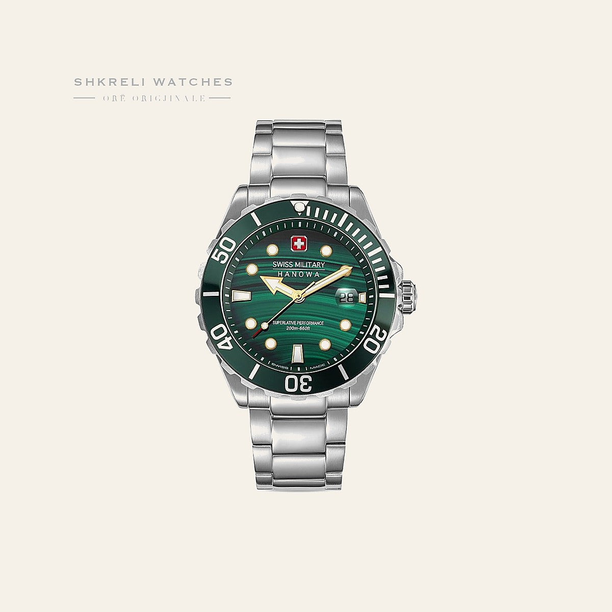 Swiss Military Hanowa Offshore Diver ‘Green Water’ Limited Edition — Swiss Military Hanowa | Shkreli Watches