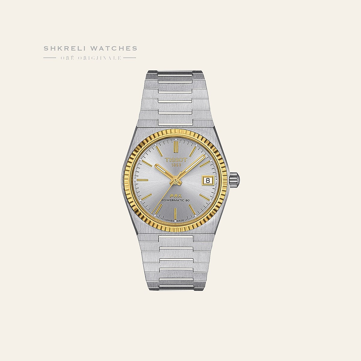 Tissot PRX Gold Bezel 35mm — Tissot | Shkreli Watches