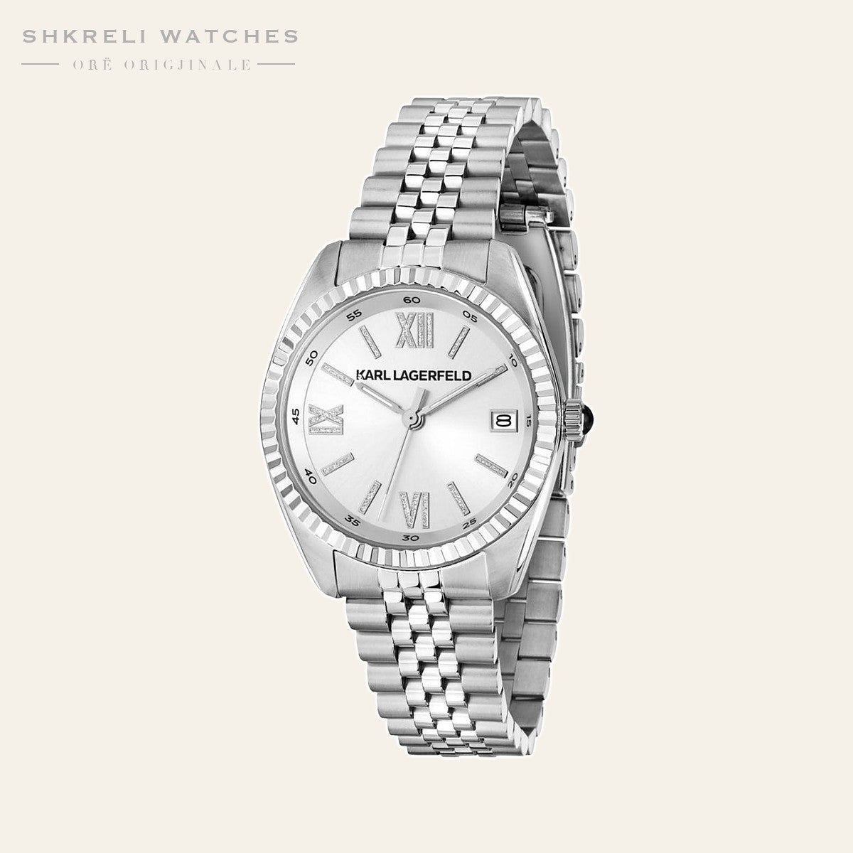 Karl Lagerfeld Klasike — Argjendi — Karl Lagerfeld | Shkreli Watches
