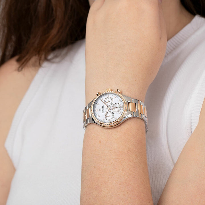 Festina Klasike — Bezhë — pamja 3 | Shkreli Watches