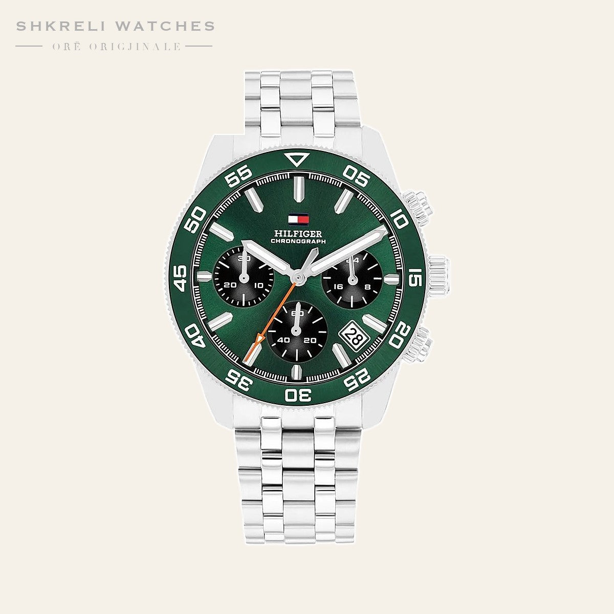 Tommy Hilfiger Klasike për Meshkuj — Jeshile — Tommy Hilfiger | Shkreli Watches