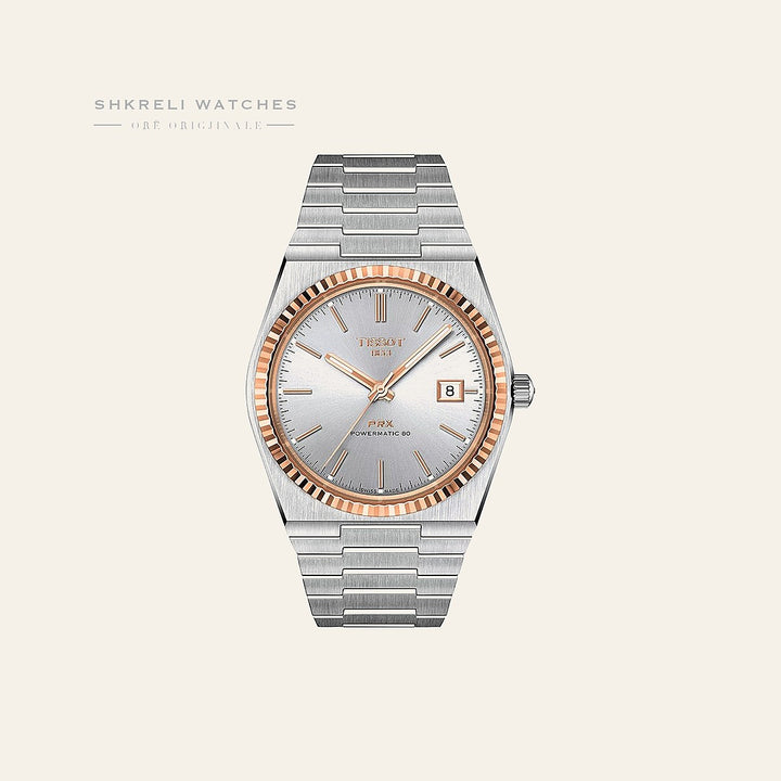 Tissot PRX Powermatic 80 Steel &amp; Gold Bezel 40mm