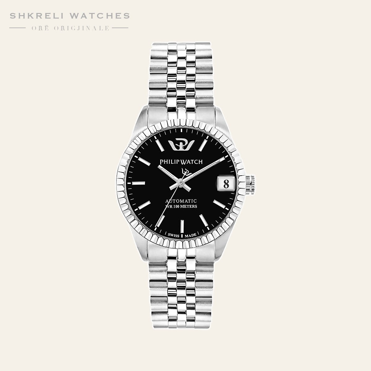 Philip Watch Klasike — Kafe e errët — Philip Watch | Shkreli Watches