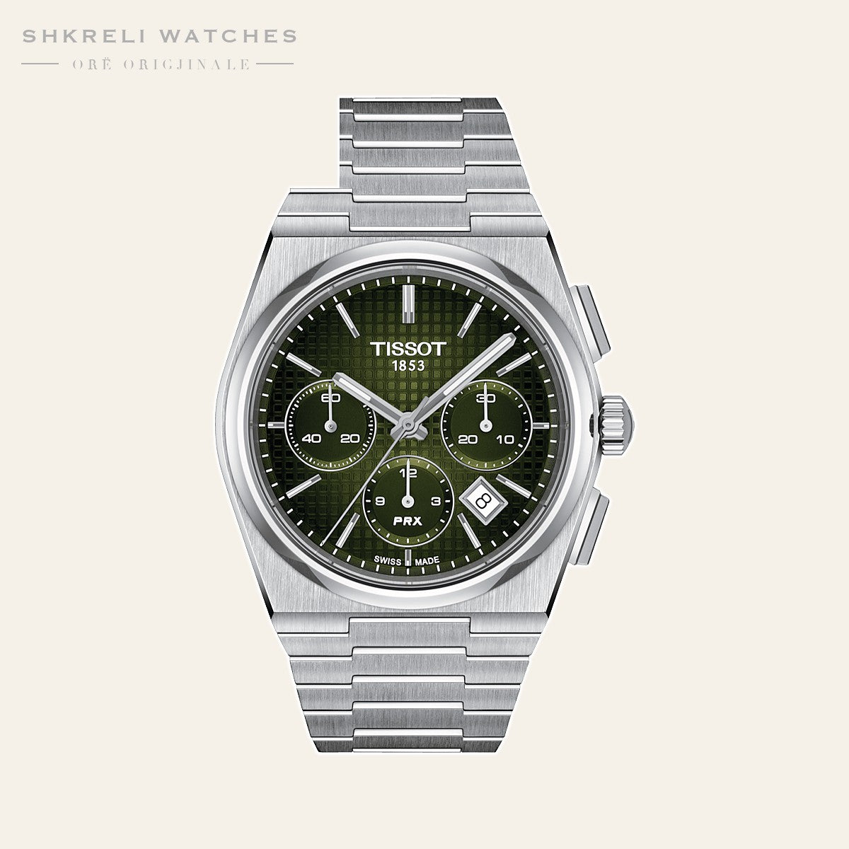 Tissot PRX Automatic Chronograph 42 mm — pamja 3 | Shkreli Watches