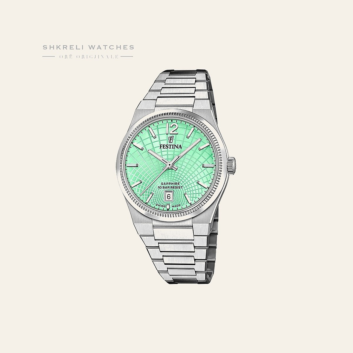 Festina Swiss Made Rivé Quartz (35mm) Mother of Pearl Dial — Festina Swiss Made | Shkreli Watches