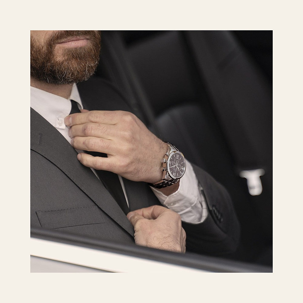Jaguar Klasike — Kafe — pamja 2 | Shkreli Watches