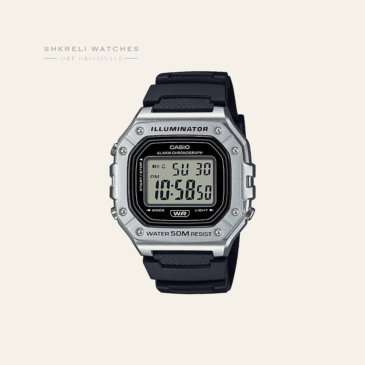 Casio W-218HM — pamja 2 | Shkreli Watches