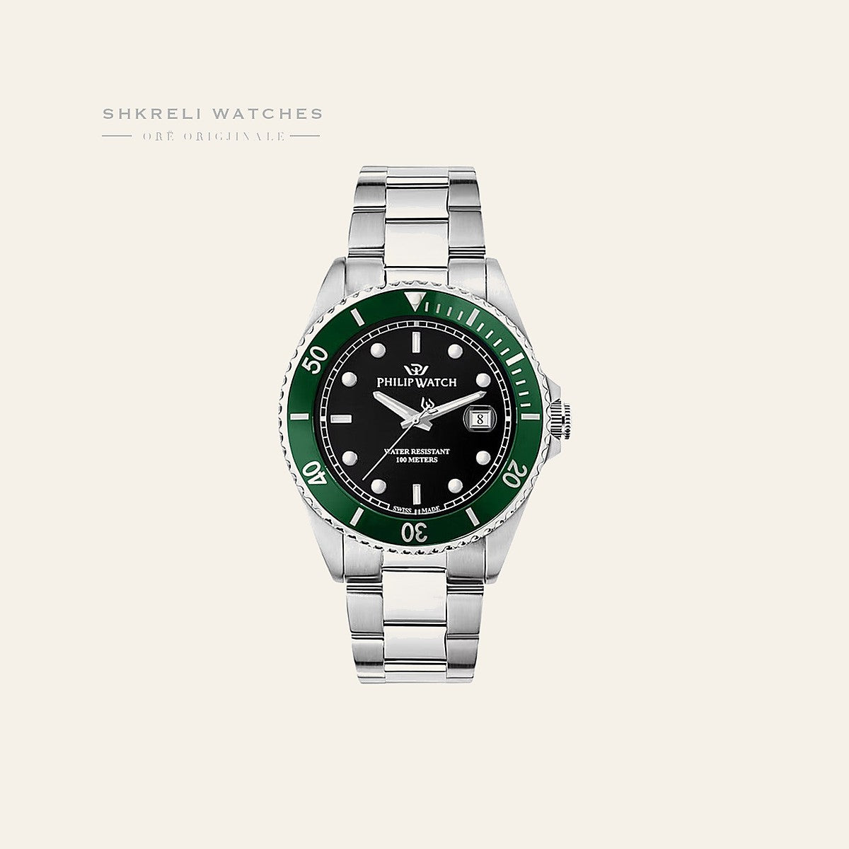 Philip Watch Klasike — Jeshile e errët — Philip Watch | Shkreli Watches
