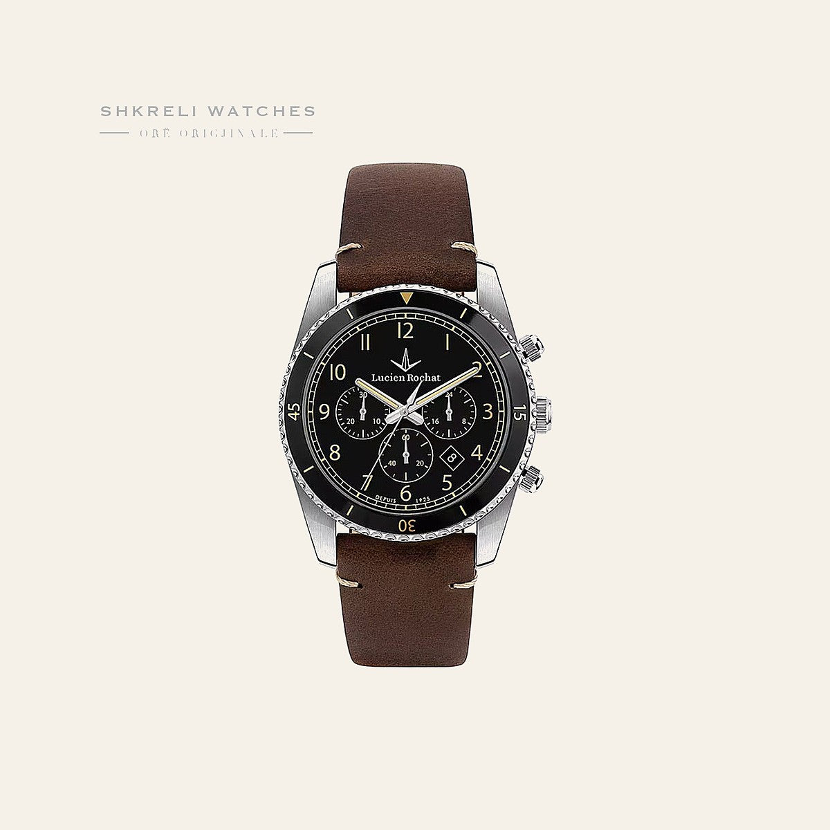 Lucien Rochat Klasike — Kafe e errët — Lucien Rochat | Shkreli Watches