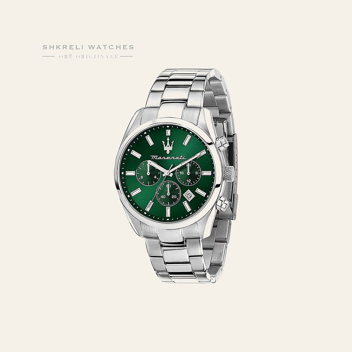 Maserati Klasike — Jeshile — Maserati | Shkreli Watches