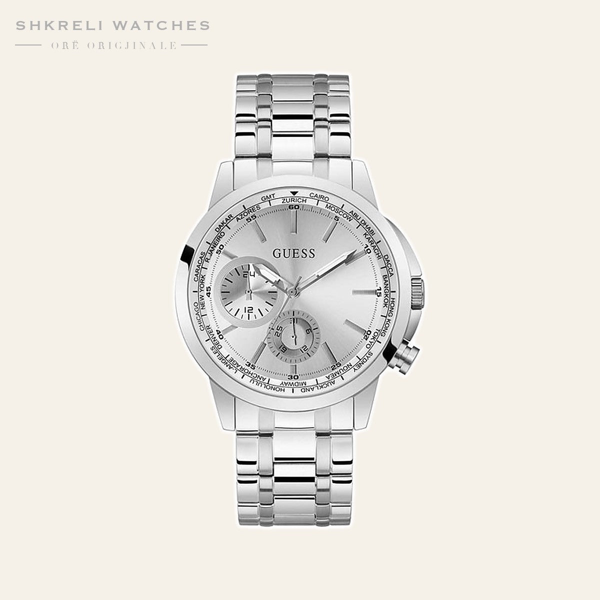 Guess Klasike — Argjendi — Guess | Shkreli Watches