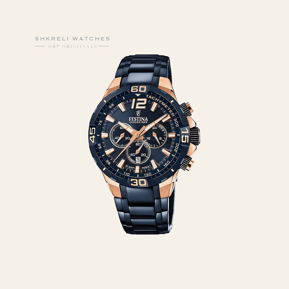 Festina Klasike — Blu e errët — Festina | Shkreli Watches