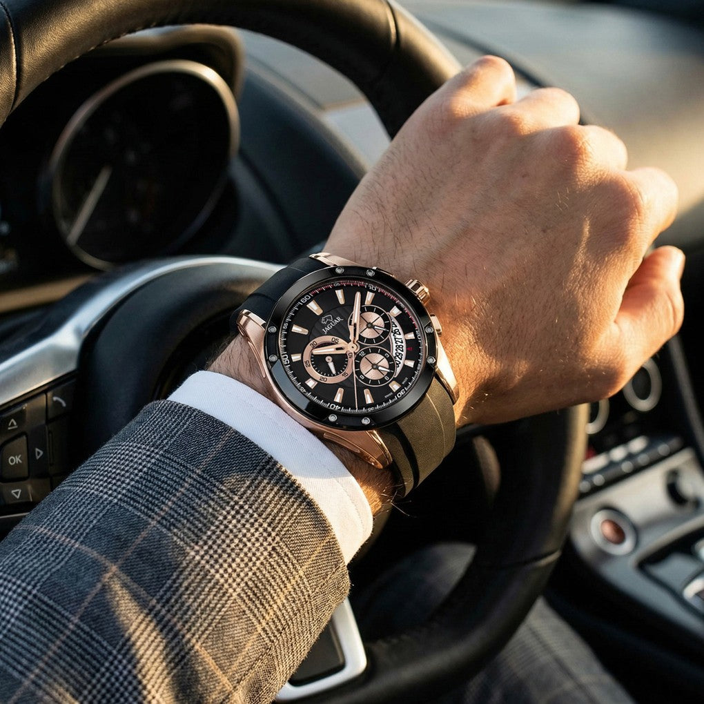 Jaguar Klasike — Kafe e errët — pamja 5 | Shkreli Watches