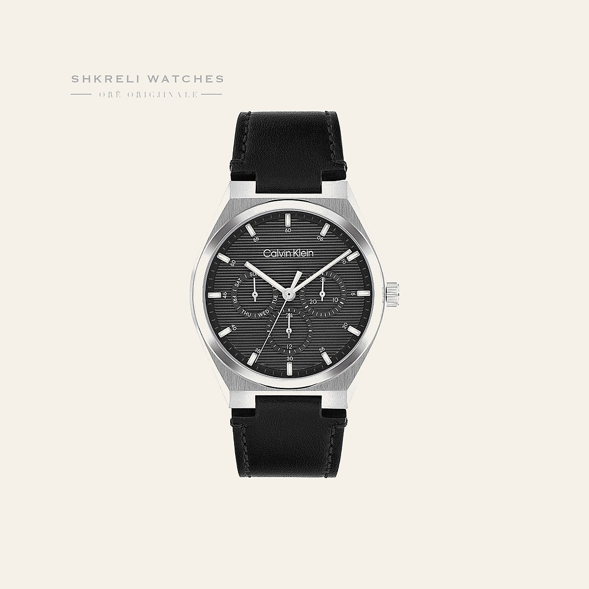 Calvin Klein Klasike për Meshkuj — Kafe e errët — Calvin Klein | Shkreli Watches