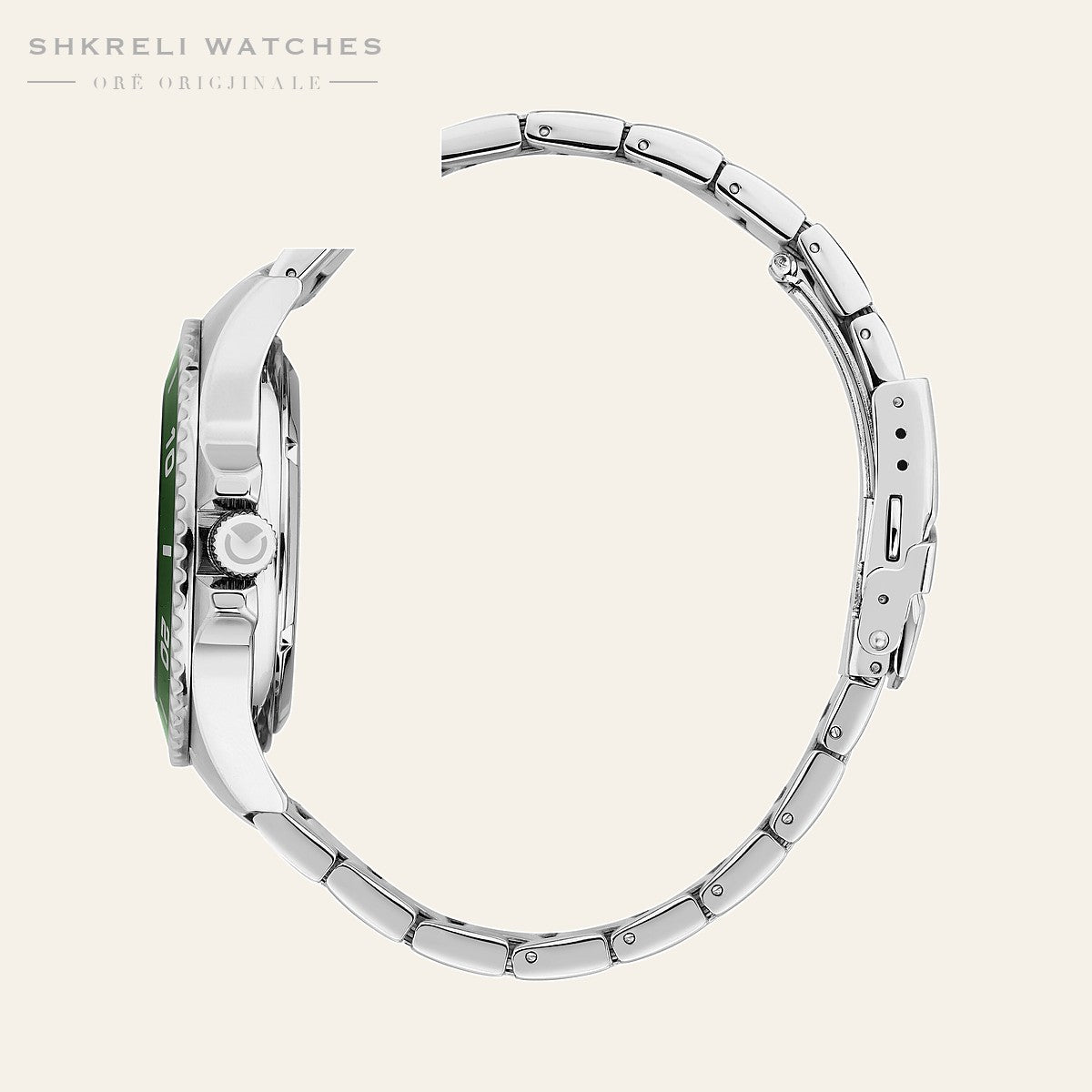 Sector Automatike për Meshkuj — Jeshile e errët — pamja 2 | Shkreli Watches