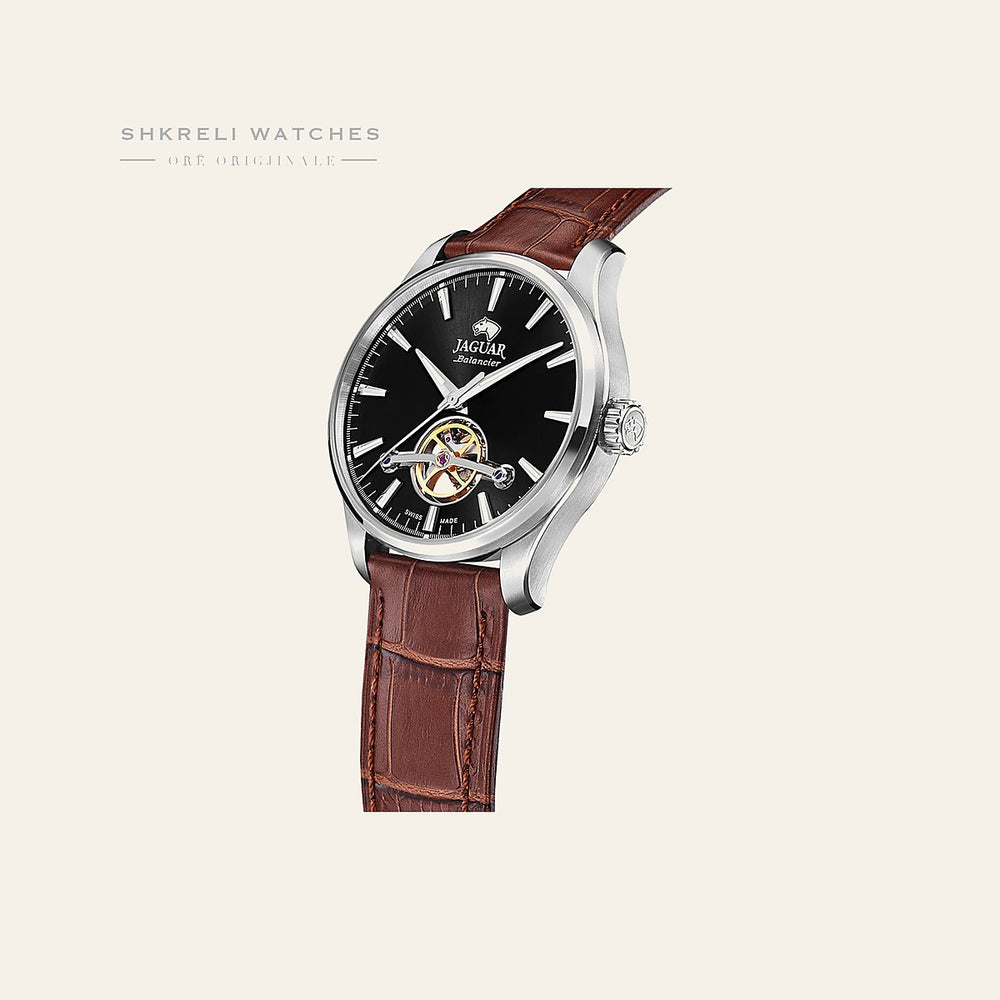 Jaguar Klasike — Kafe e errët — pamja 2 | Shkreli Watches