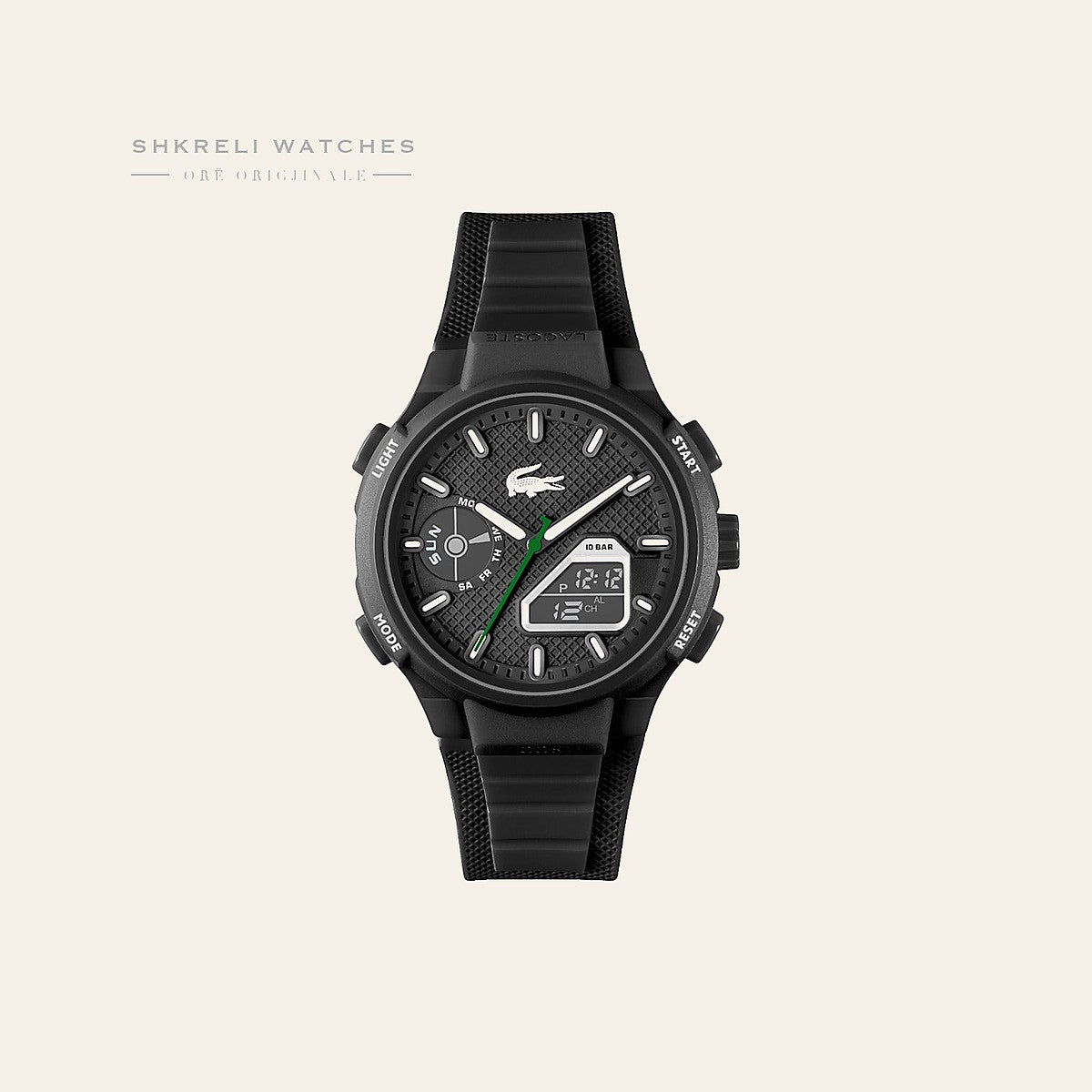 Lacoste Klasike për Meshkuj — Kafe e errët — Lacoste | Shkreli Watches