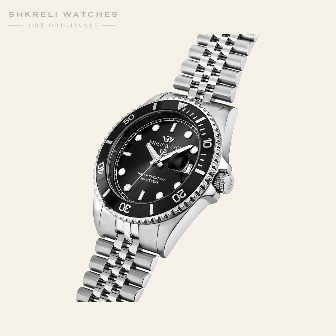 Philip Watch Klassik — Dunkelbraun