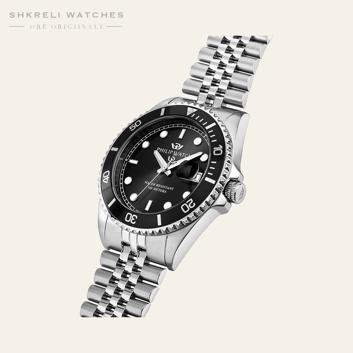 Philip Watch Klassik — Dunkelbraun
