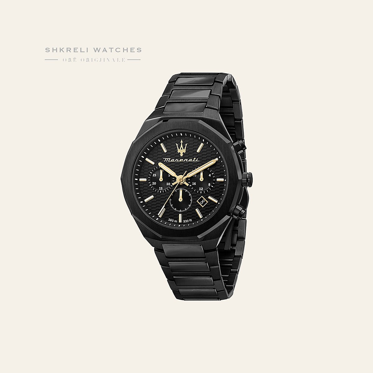 Maserati Klasike për Meshkuj — E zezë — Maserati | Shkreli Watches