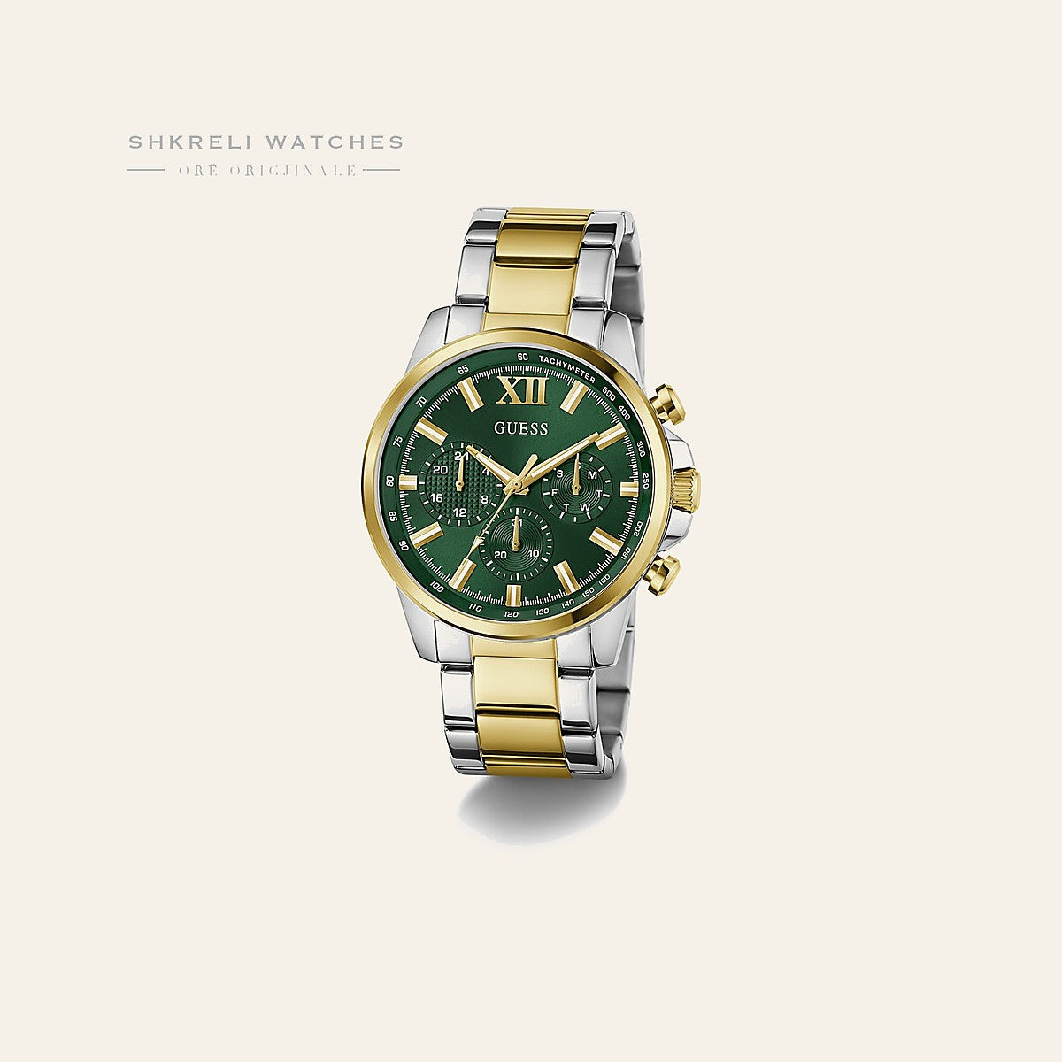 Guess Klasike — Jeshile — pamja 2 | Shkreli Watches