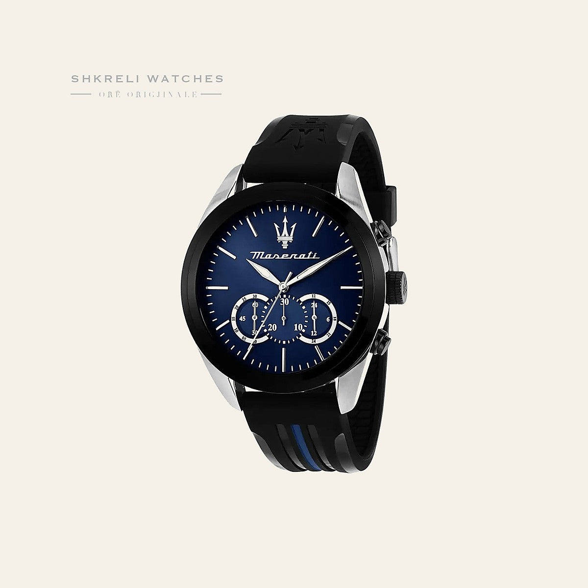 Maserati Klasike për Meshkuj — E zezë — Maserati | Shkreli Watches