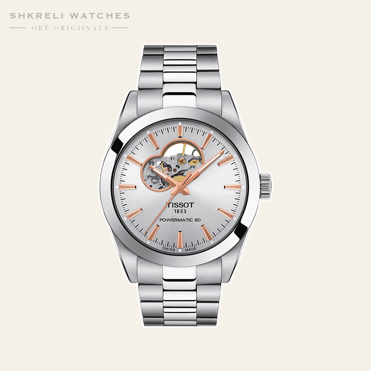 Tissot Gentelman Powermatic 80 — pamja 3 | Shkreli Watches
