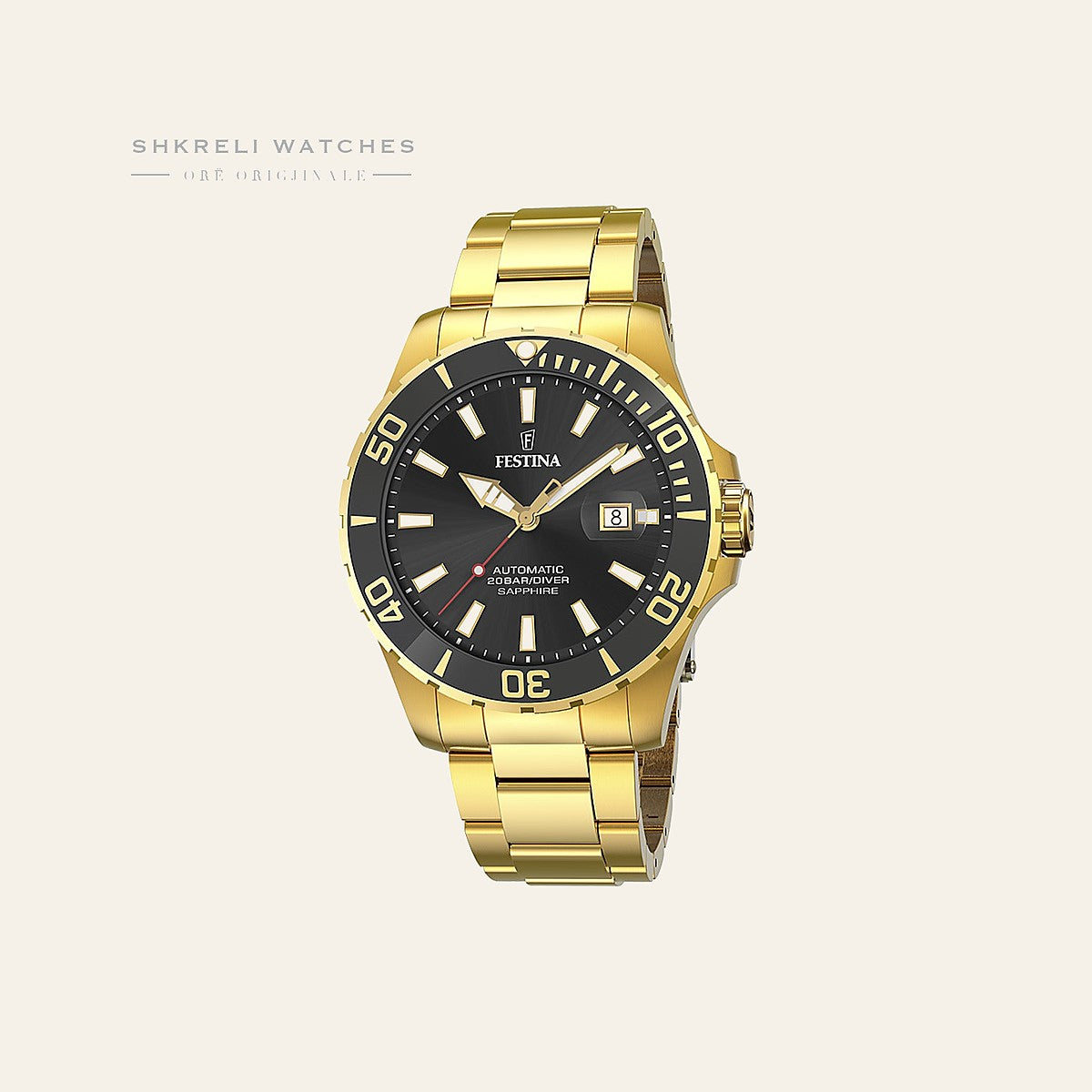 Festina Klasike — Kafe e errët — pamja 2 | Shkreli Watches