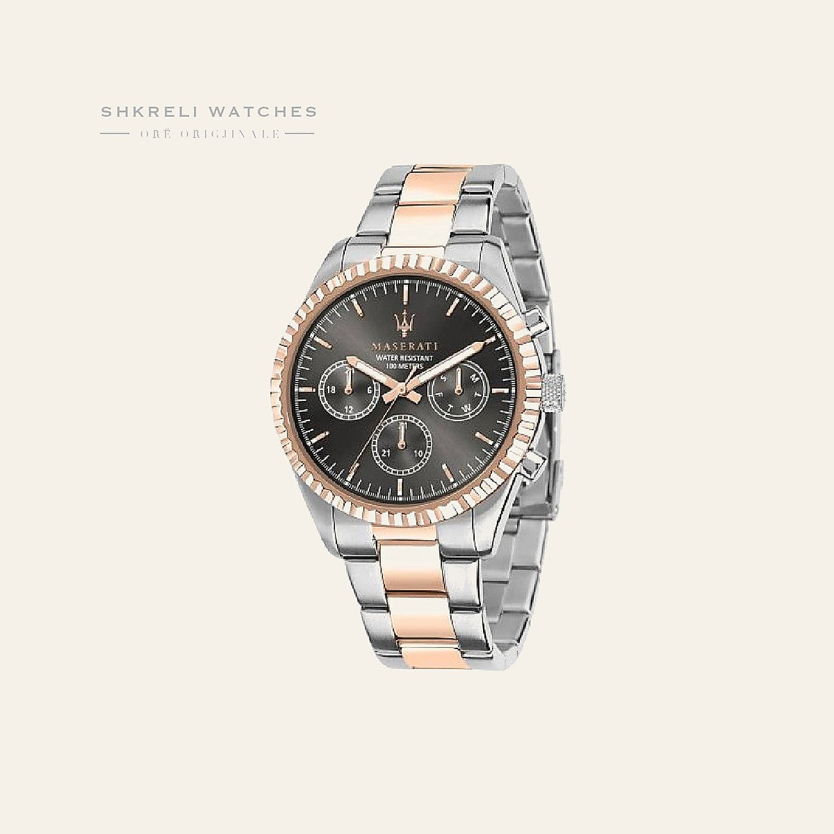 Maserati Klasike — Gri — Maserati | Shkreli Watches