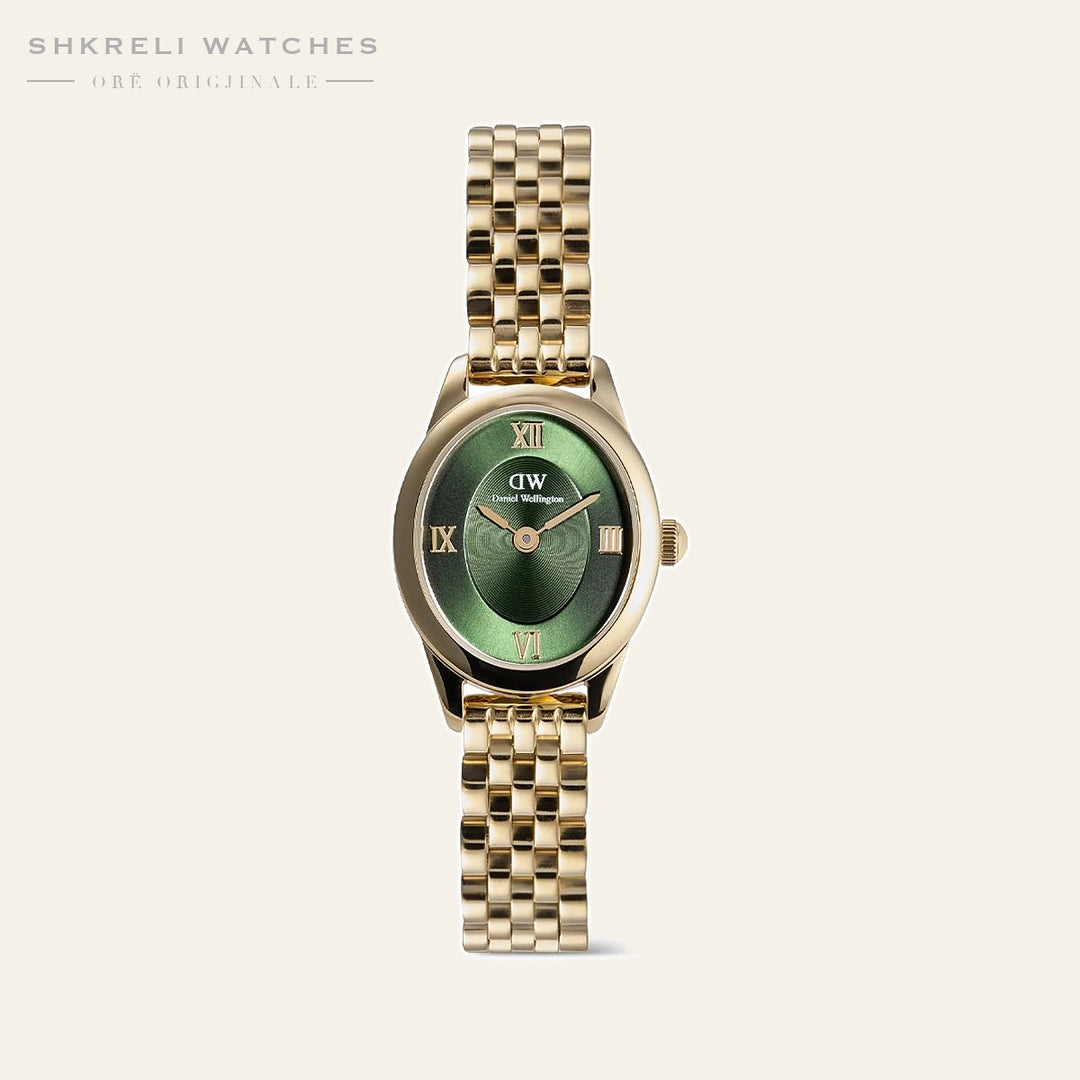 Daniel Wellington Ophelia Mini Emerald Gold