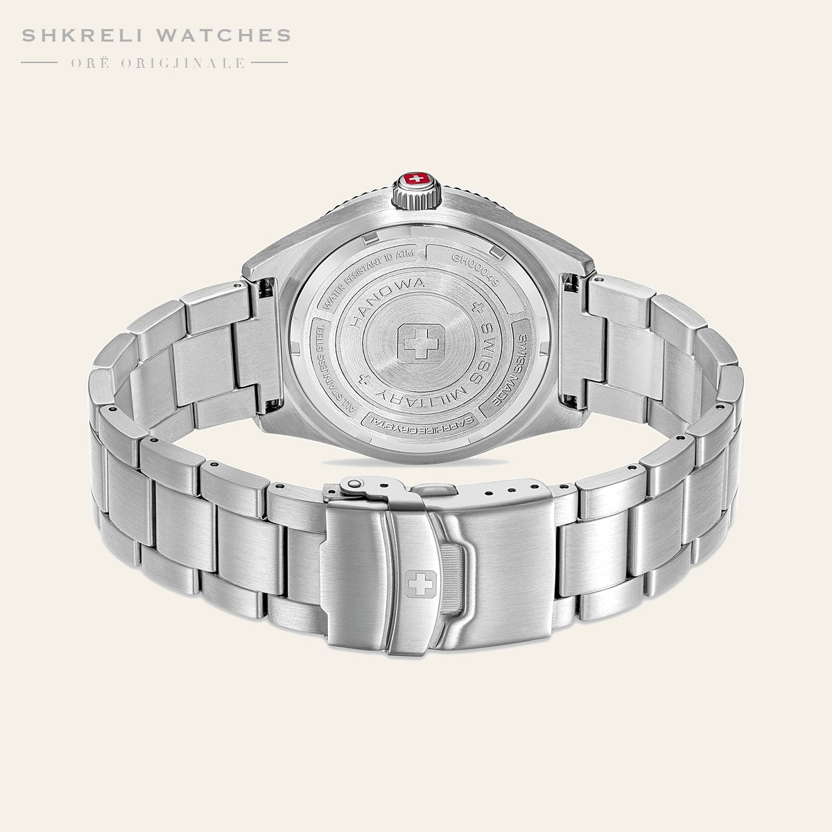Swiss Military Hanowa Klasike për Meshkuj — Kafe — pamja 5 | Shkreli Watches