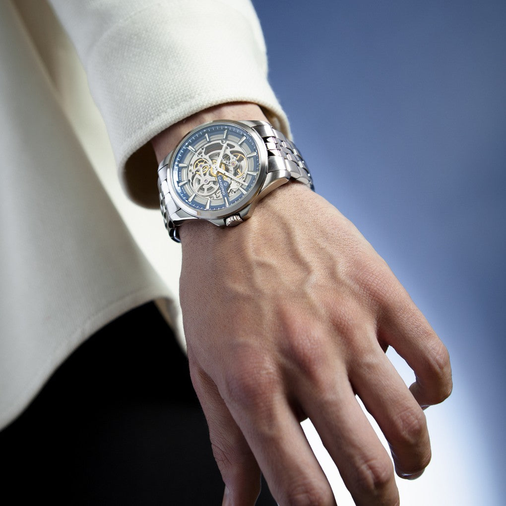 Candino Swiss Black Automatic Stainless Steel — pamja 4 | Shkreli Watches