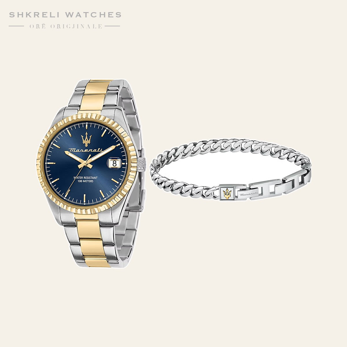 Maserati Klasike — Gri — Maserati | Shkreli Watches