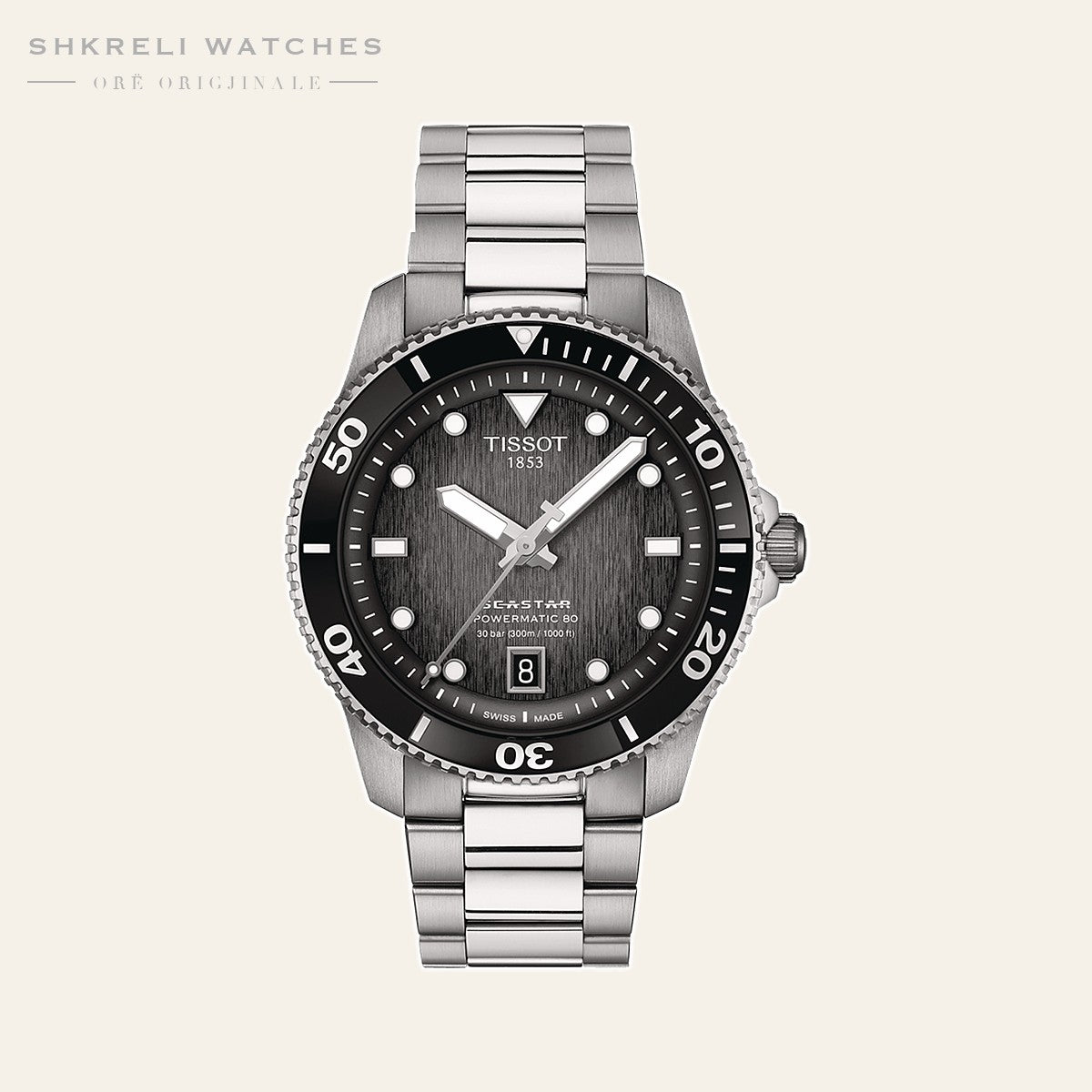Tissot Seastar 40mm — pamja 3 | Shkreli Watches