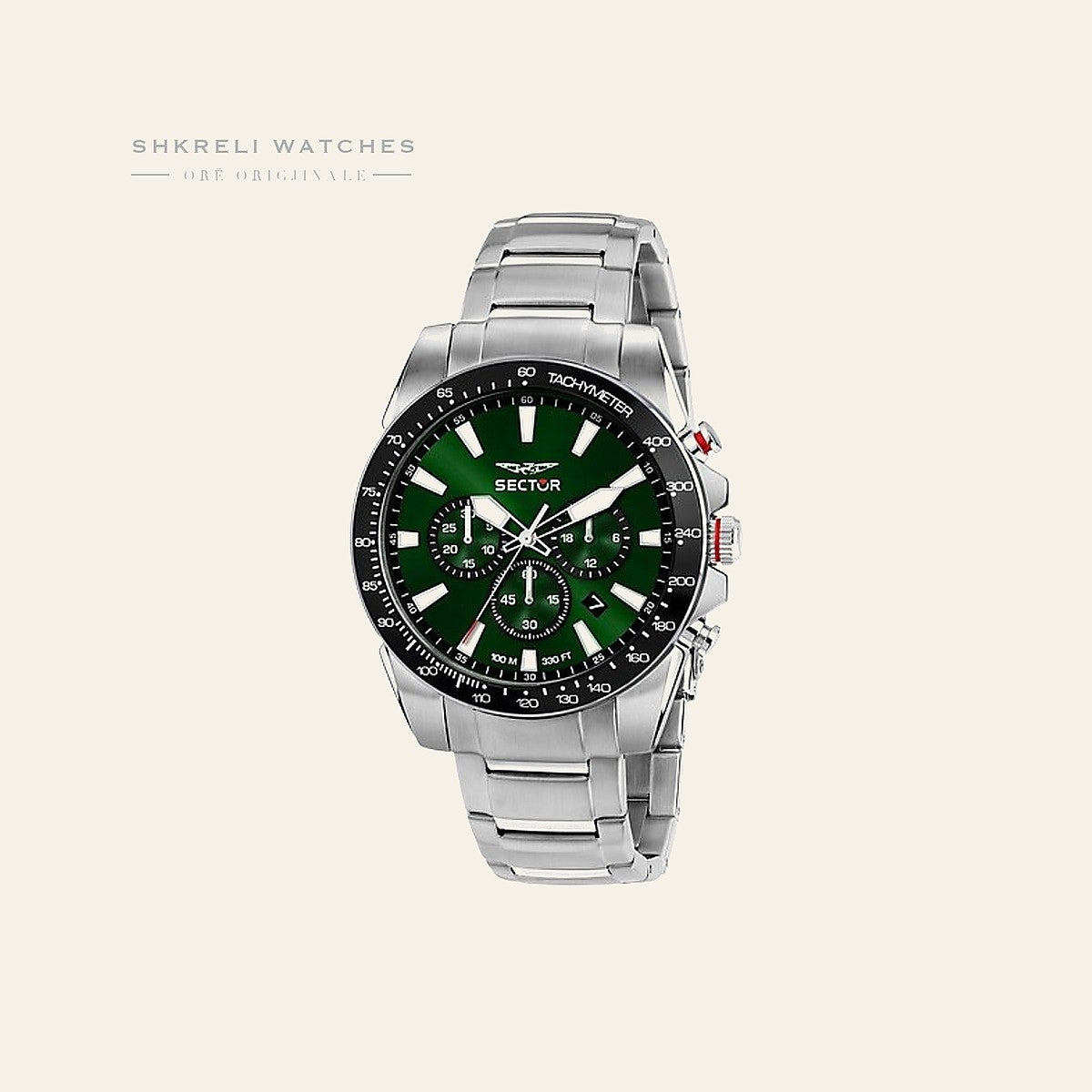 Sector Klasike për Meshkuj — Jeshile e errët — Sector | Shkreli Watches