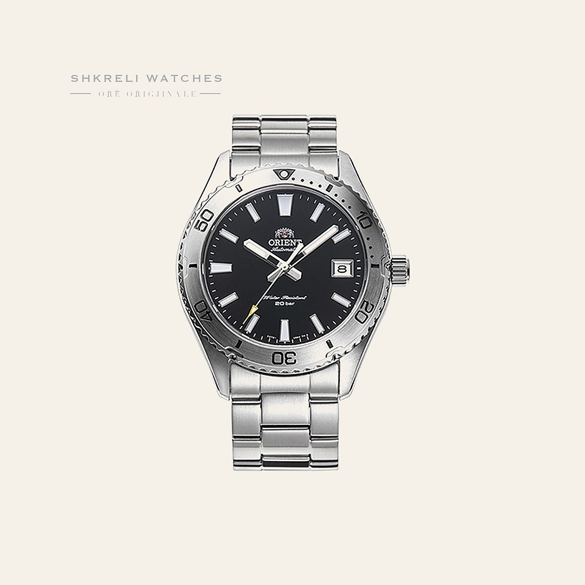 Orient Klasike për Meshkuj — Kafe e errët — Orient | Shkreli Watches