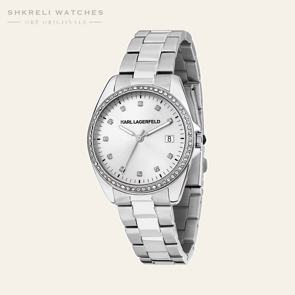 Karl Lagerfeld Klasike për Femra — Argjendi — Karl Lagerfeld | Shkreli Watches
