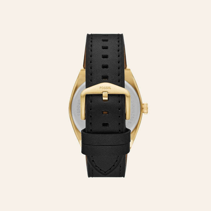 Fossil Everett Three-Hand Date