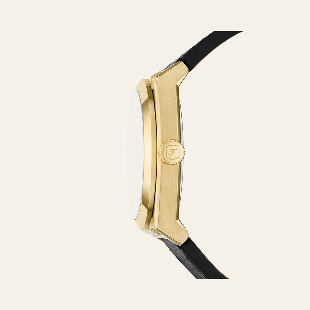 Fossil Everett Three-Hand Date