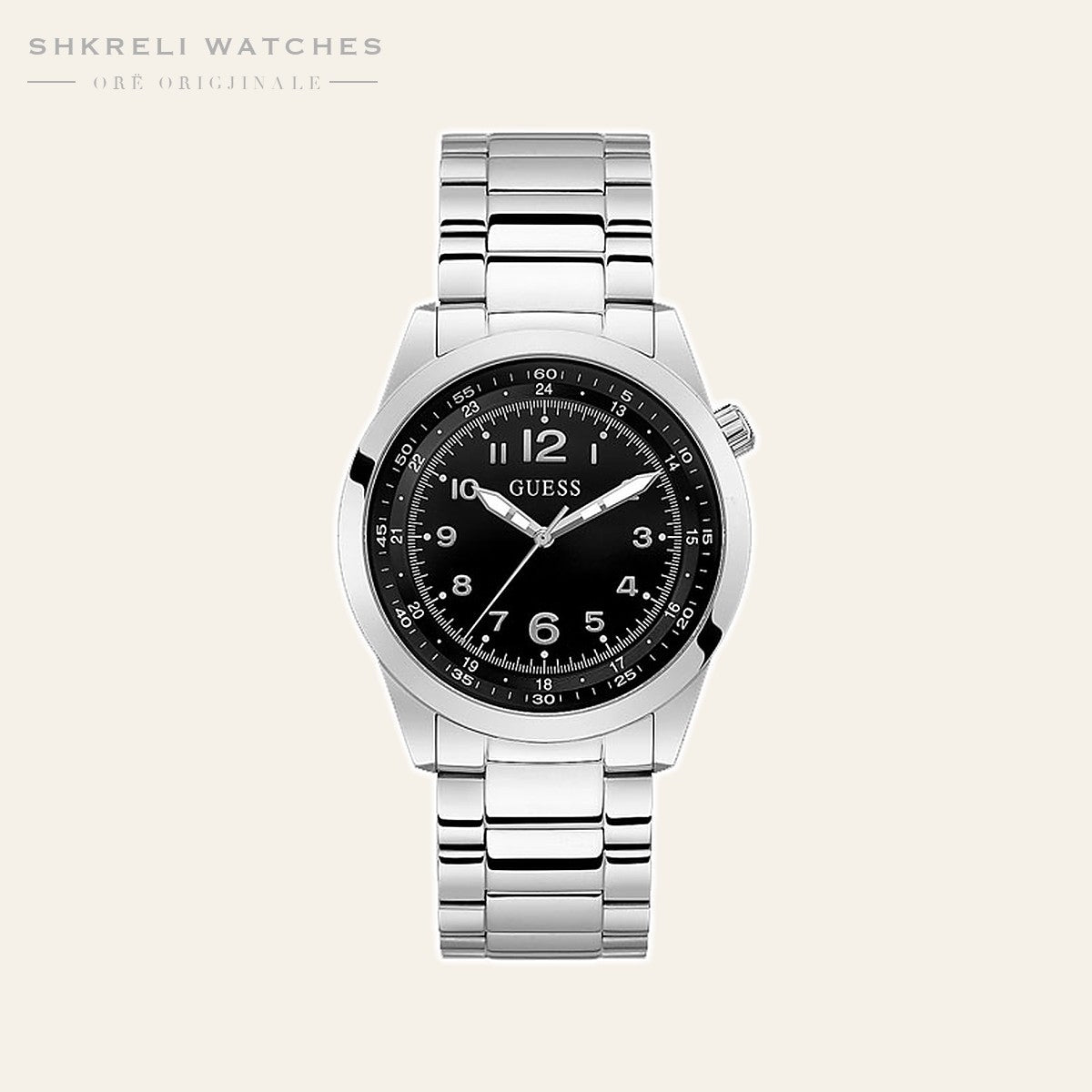Guess Klasike — Kafe e errët — Guess | Shkreli Watches