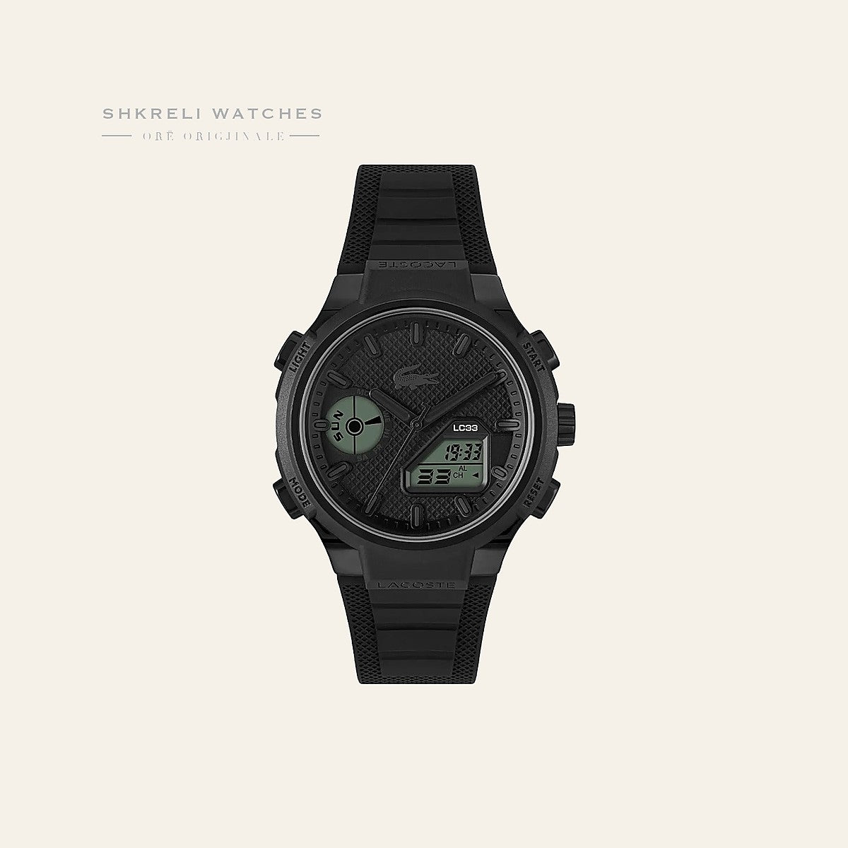 Lacoste Klasike për Meshkuj — Kafe e errët — Lacoste | Shkreli Watches