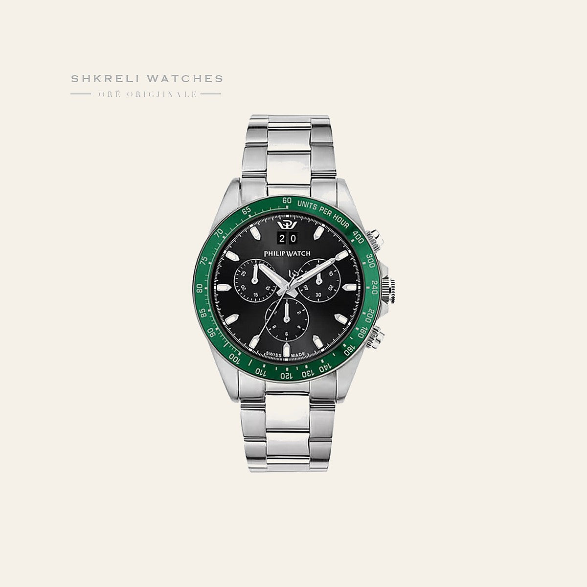 Philip Watch Klasike — Jeshile — Philip Watch | Shkreli Watches