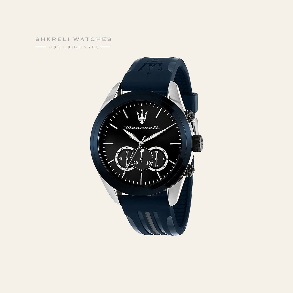 Maserati Klasike për Meshkuj — E zezë — Maserati | Shkreli Watches