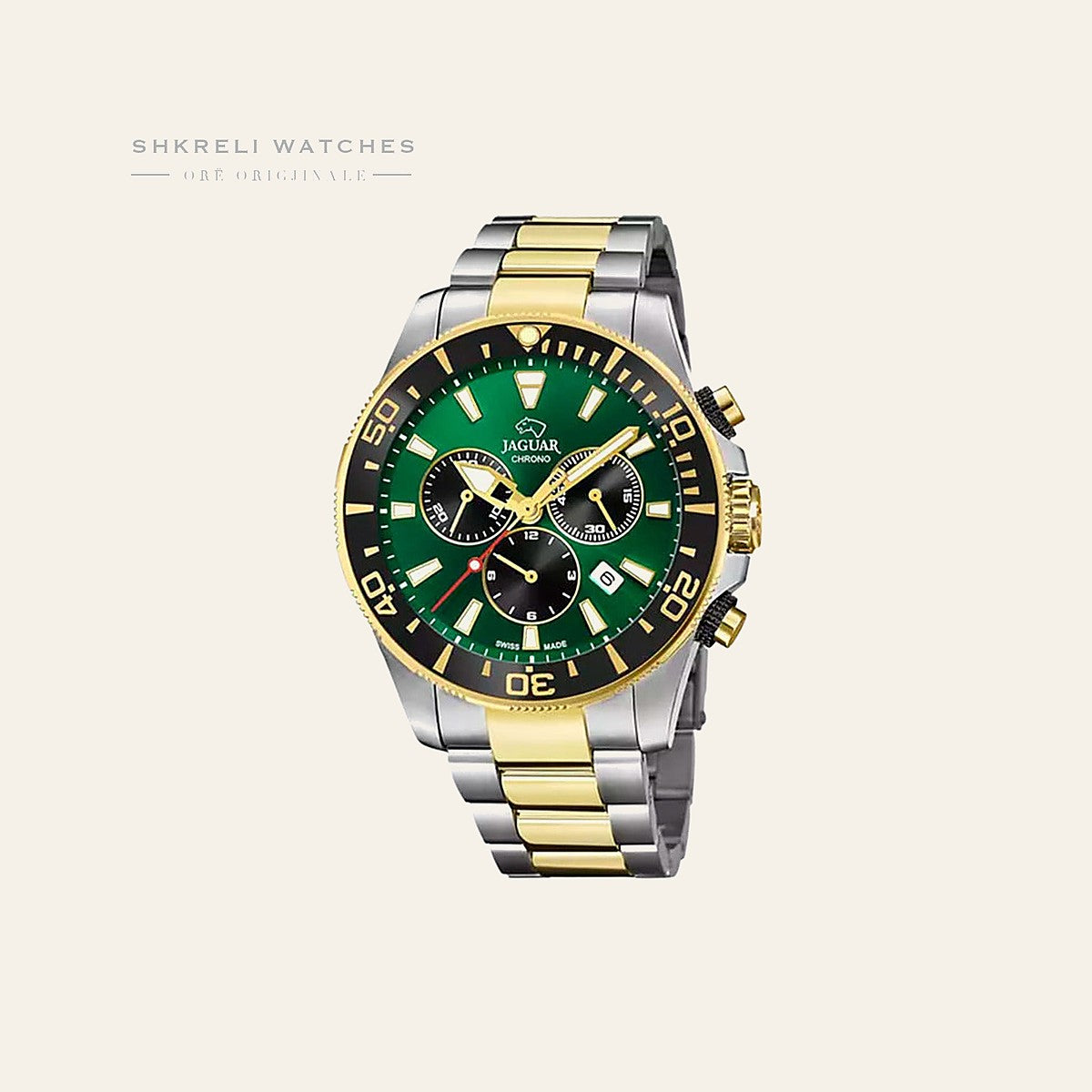 Jaguar Klasike — Jeshile — Jaguar | Shkreli Watches