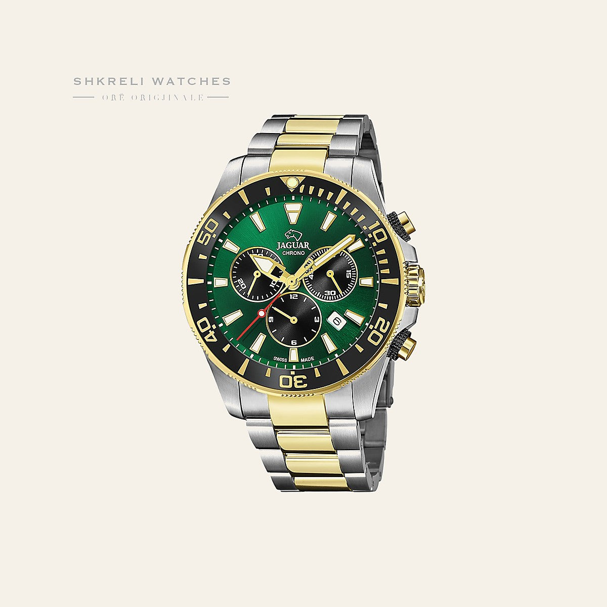 Jaguar Klasike — Jeshile — pamja 2 | Shkreli Watches